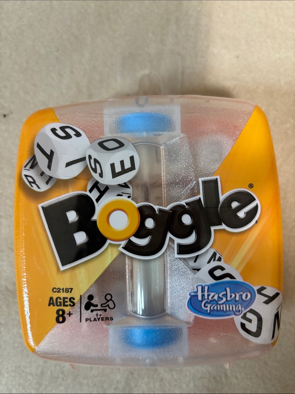 Boggle Word Game - Yellow New Factory sealed